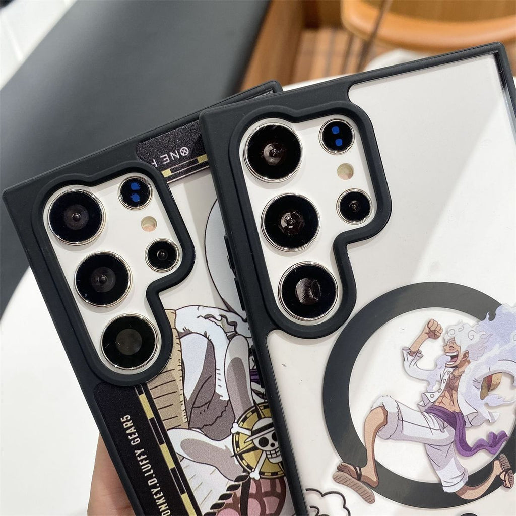 One Piece Luffy Magnetic Samsung Phone Case Skin
