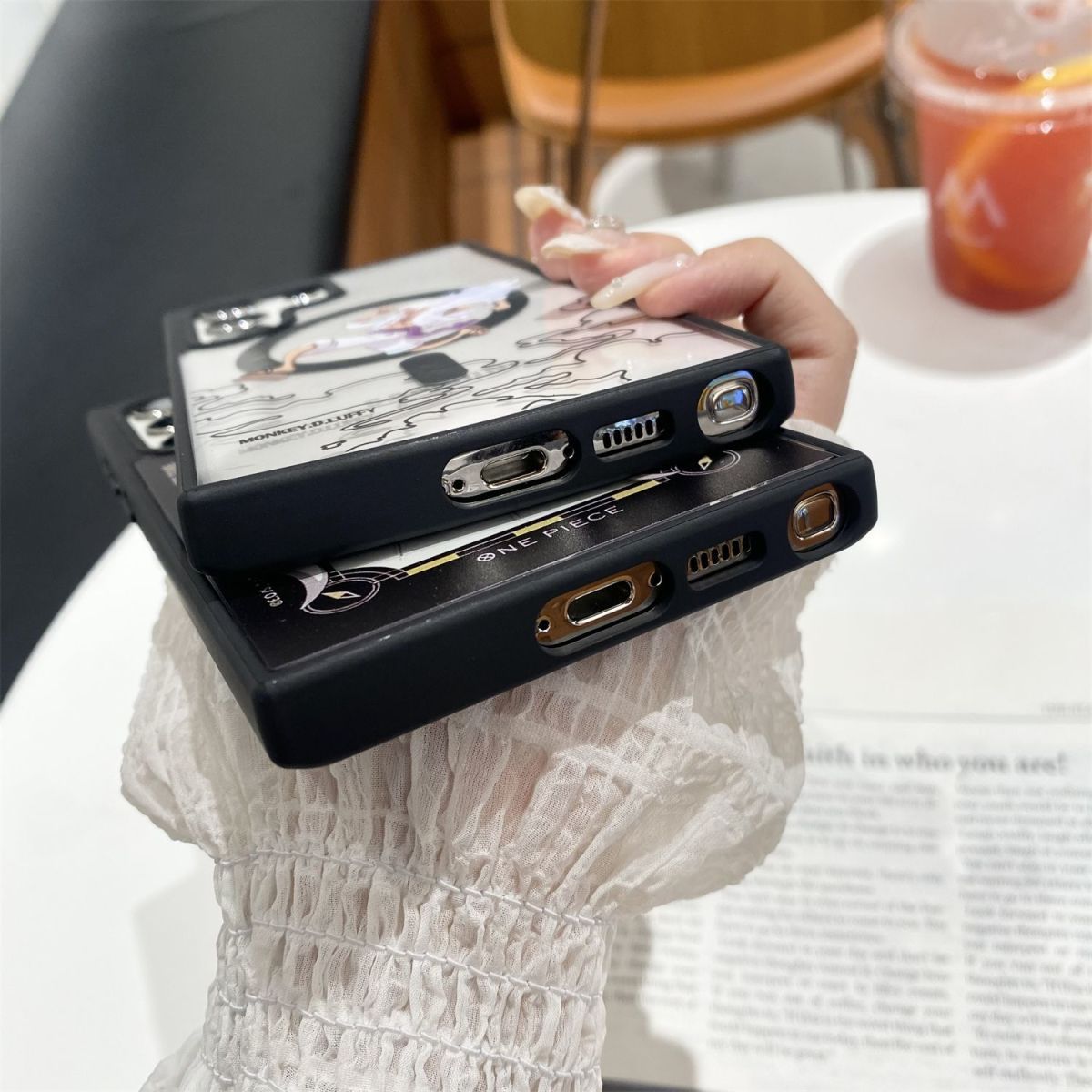 One Piece Luffy Magnetic Samsung Phone Case Skin