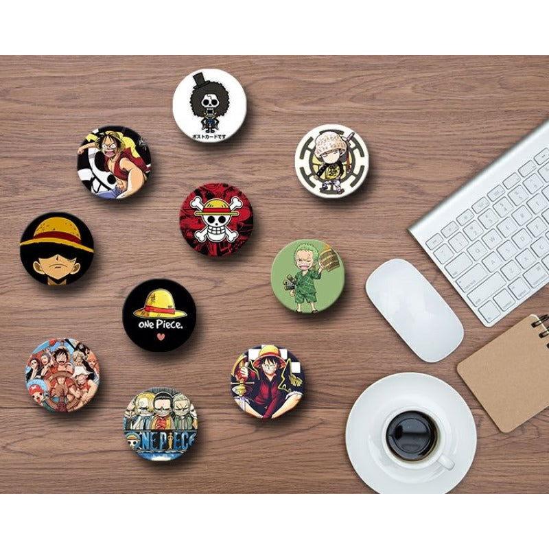 One Piece Airbag Retractable Phone Holder For iPhone - HelloAnimeCases