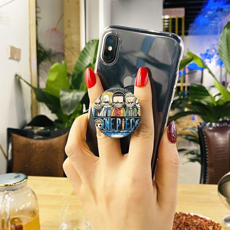 One Piece Airbag Retractable Phone Holder For iPhone - HelloAnimeCases