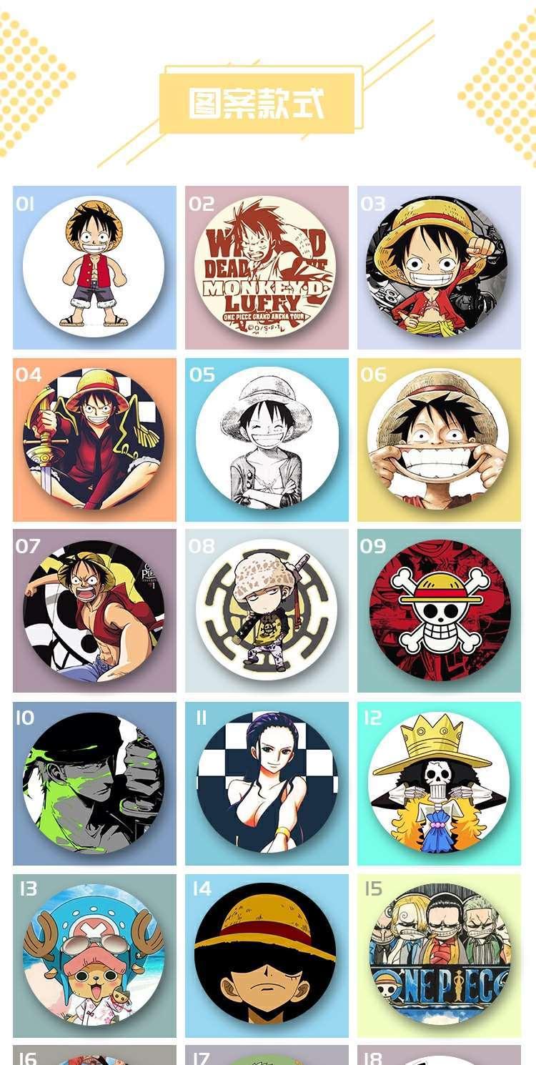 One Piece Airbag Retractable Phone Holder For iPhone - HelloAnimeCases