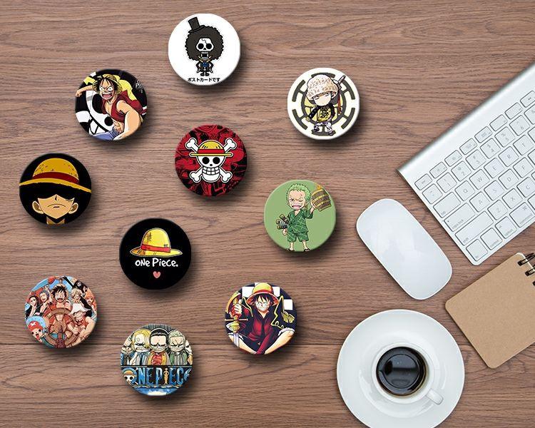 One Piece Airbag Retractable Phone Holder For iPhone - HelloAnimeCases