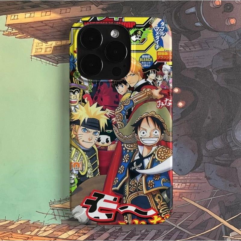 One Piece Luffy Phone Case Glossy Surface - HelloAnimeCases