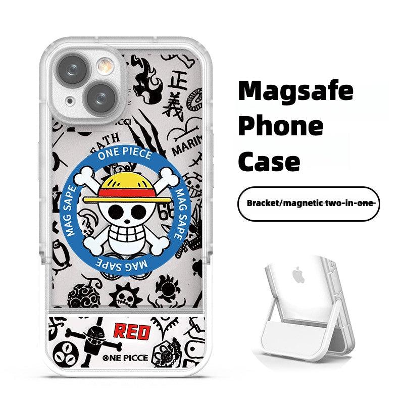 One Piece Magsafe Magnetic Phone Case| Corner Protection One Piece Magsafe Magnetic Phone Case| Corner Protection