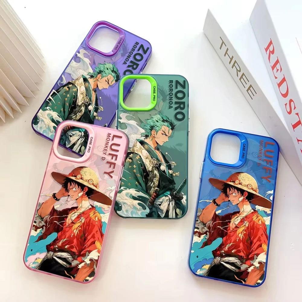 One Pieces Luffys Zoro Phone Case For iPhone - HelloAnimeCases