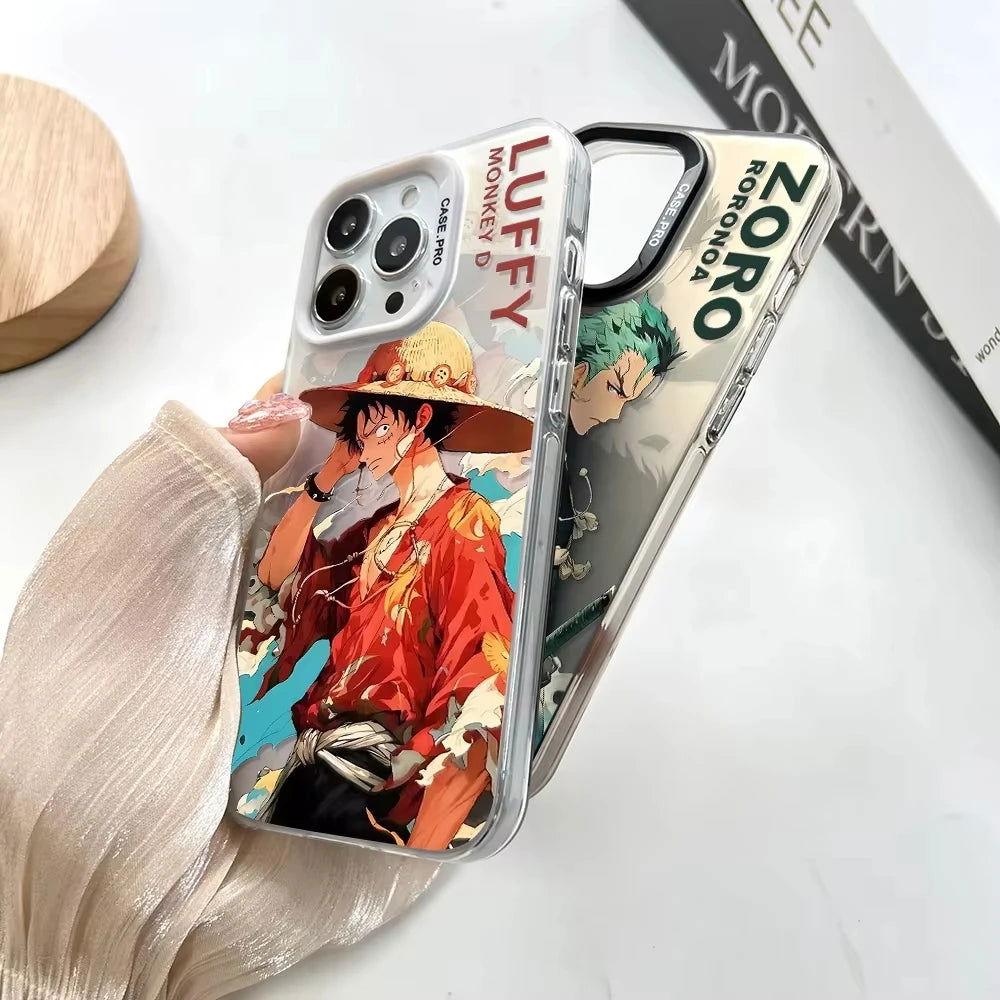 One Pieces Luffys Zoro Phone Case For iPhone - HelloAnimeCases