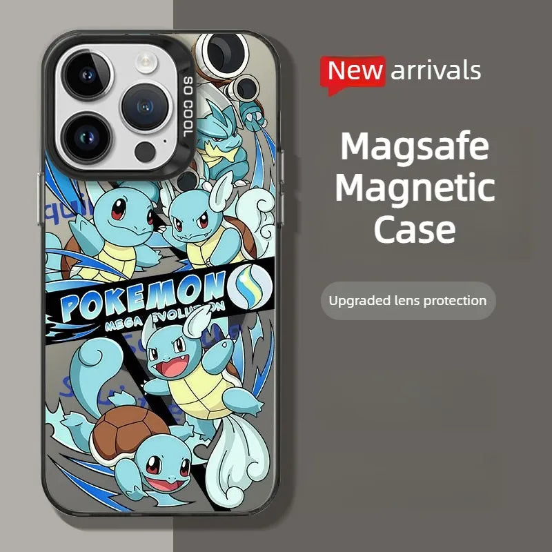 Anime Pokemon Family Portrait Magsafe Phone Case Cover