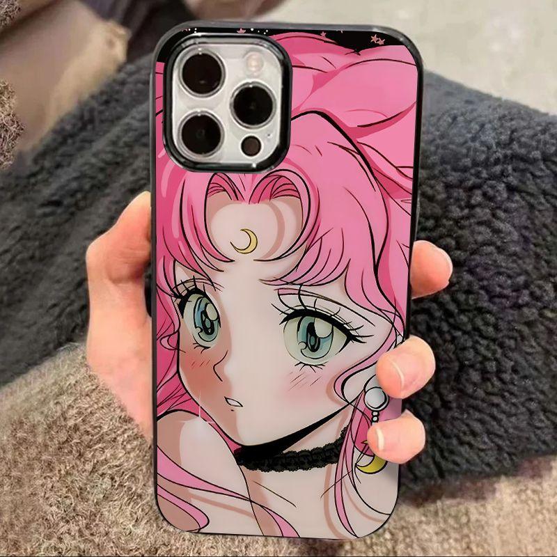 Pink-haired Sailor Moon IPhone Anime Soft Case - HelloAnimeCases