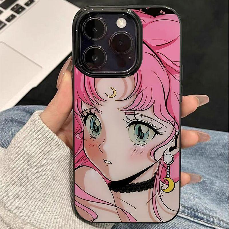 Pink-haired Sailor Moon IPhone Anime Soft Case - HelloAnimeCases