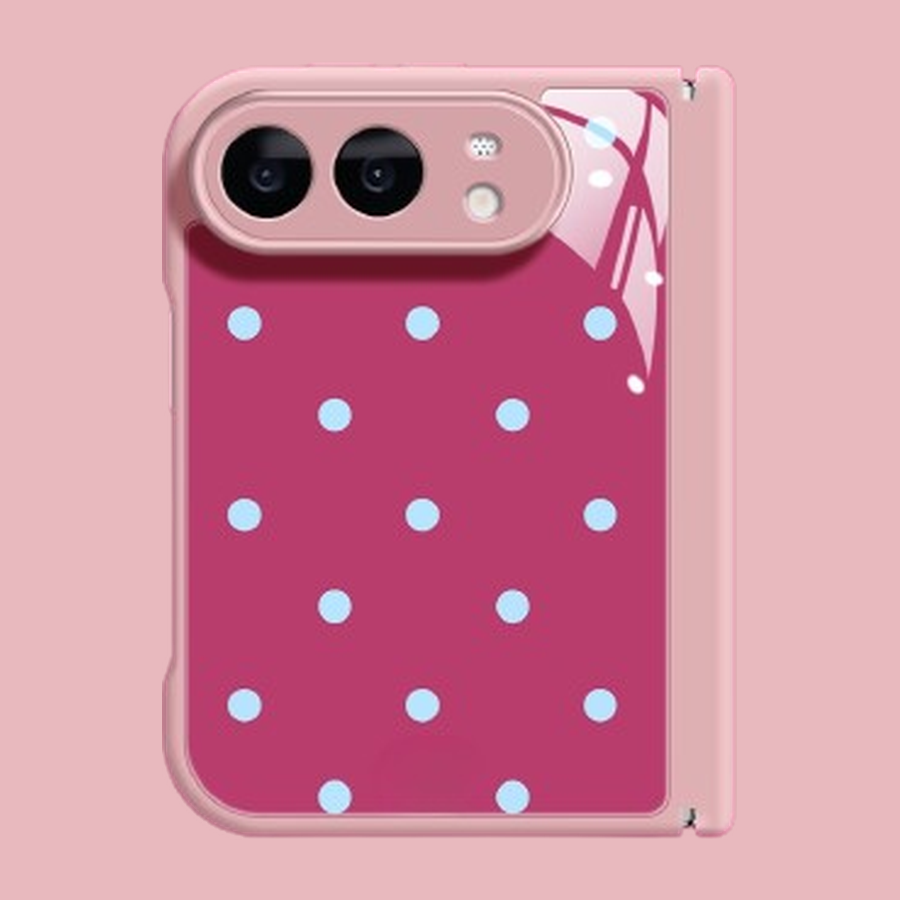 Apple iPhone Duo Pink Polka Dot Magsafe Phone Case