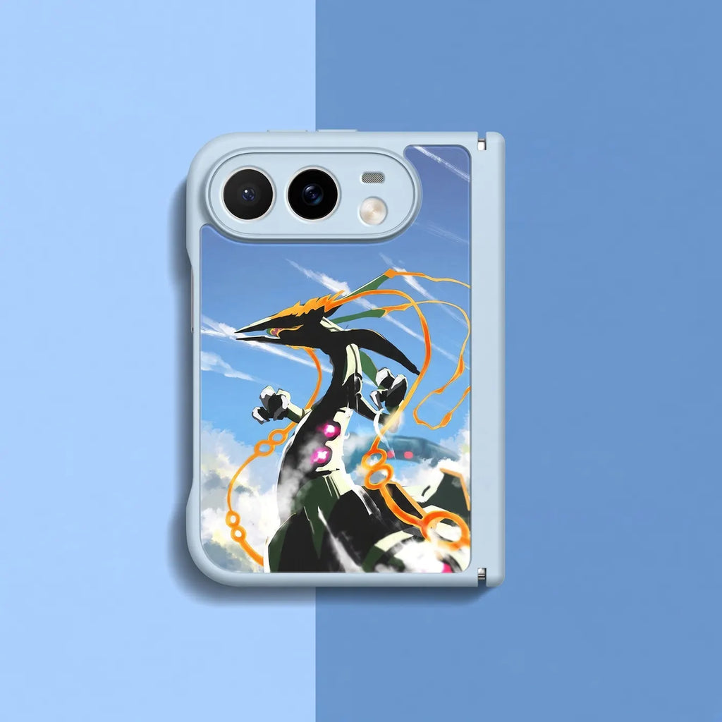 Pokemon Rayquaza iPhone Duo Glass Magsafe Phone Case