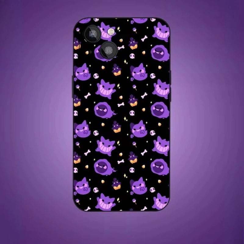 Pokemon Purple Gengar Anime Phone Case
