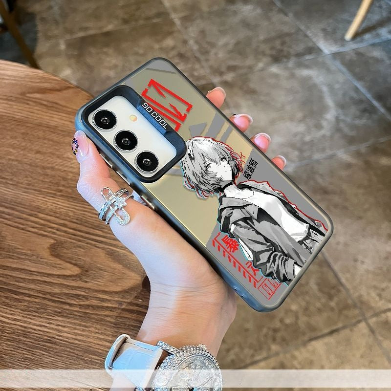 Evangelion Rei Ayanami Anime Matte Phone Case for Samsung Galaxy