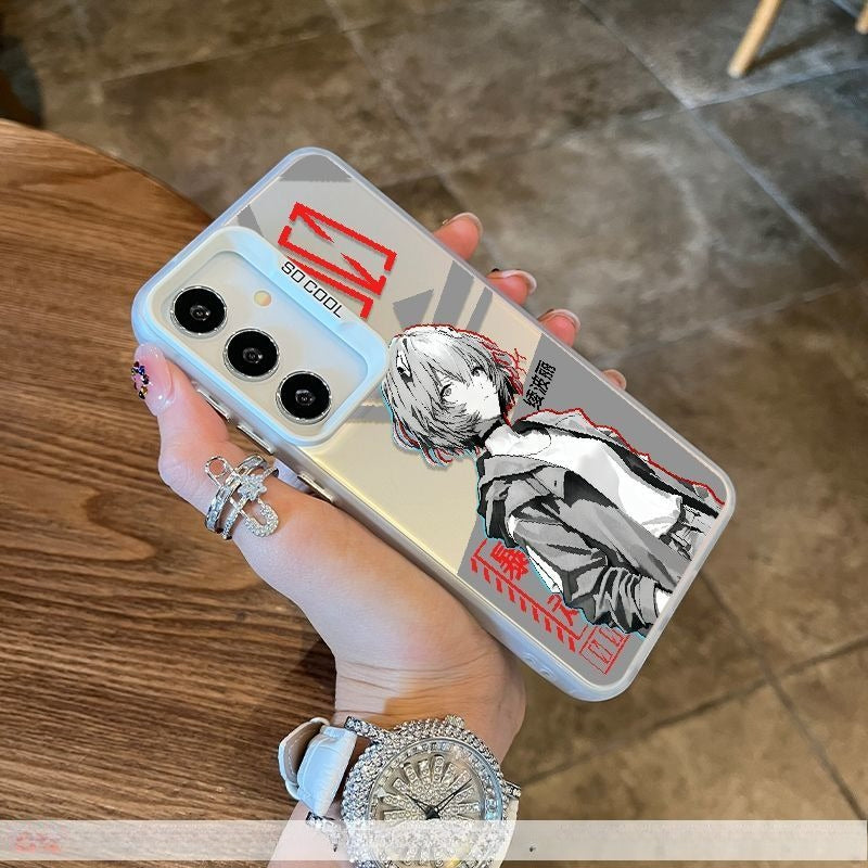 Evangelion Rei Ayanami Anime Matte Phone Case for Samsung Galaxy