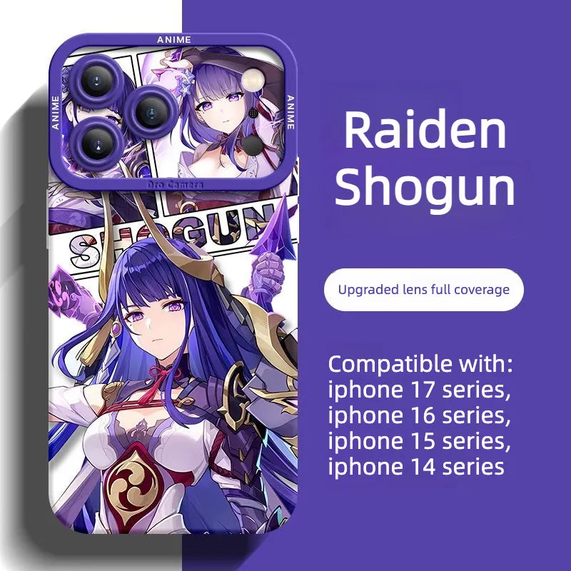Genshin Impact Silicone Anime Phone Case Cover