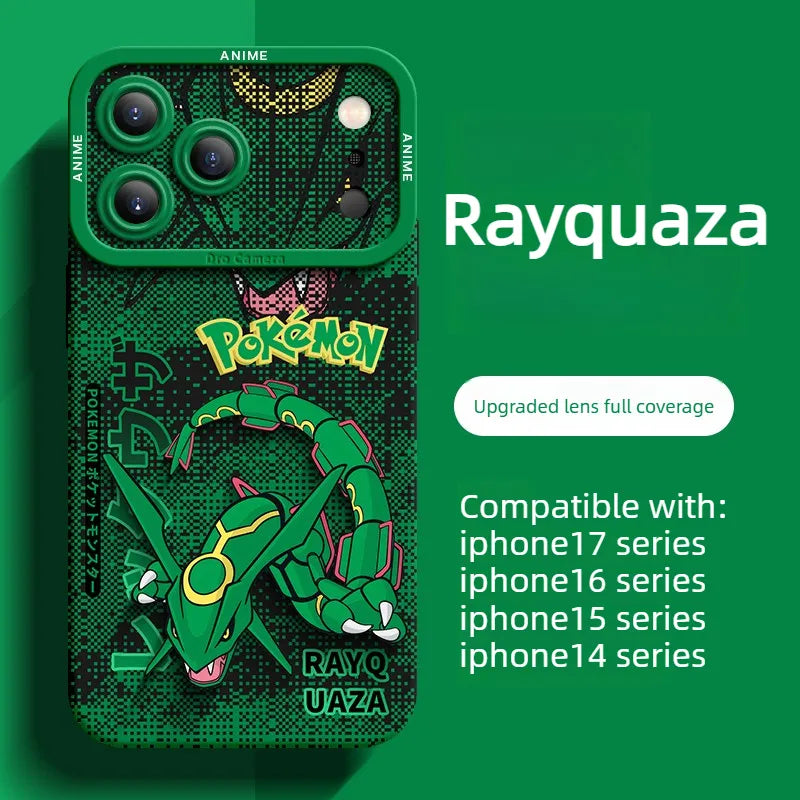 Pokemon Silicone Anime Phone Case for iPhone