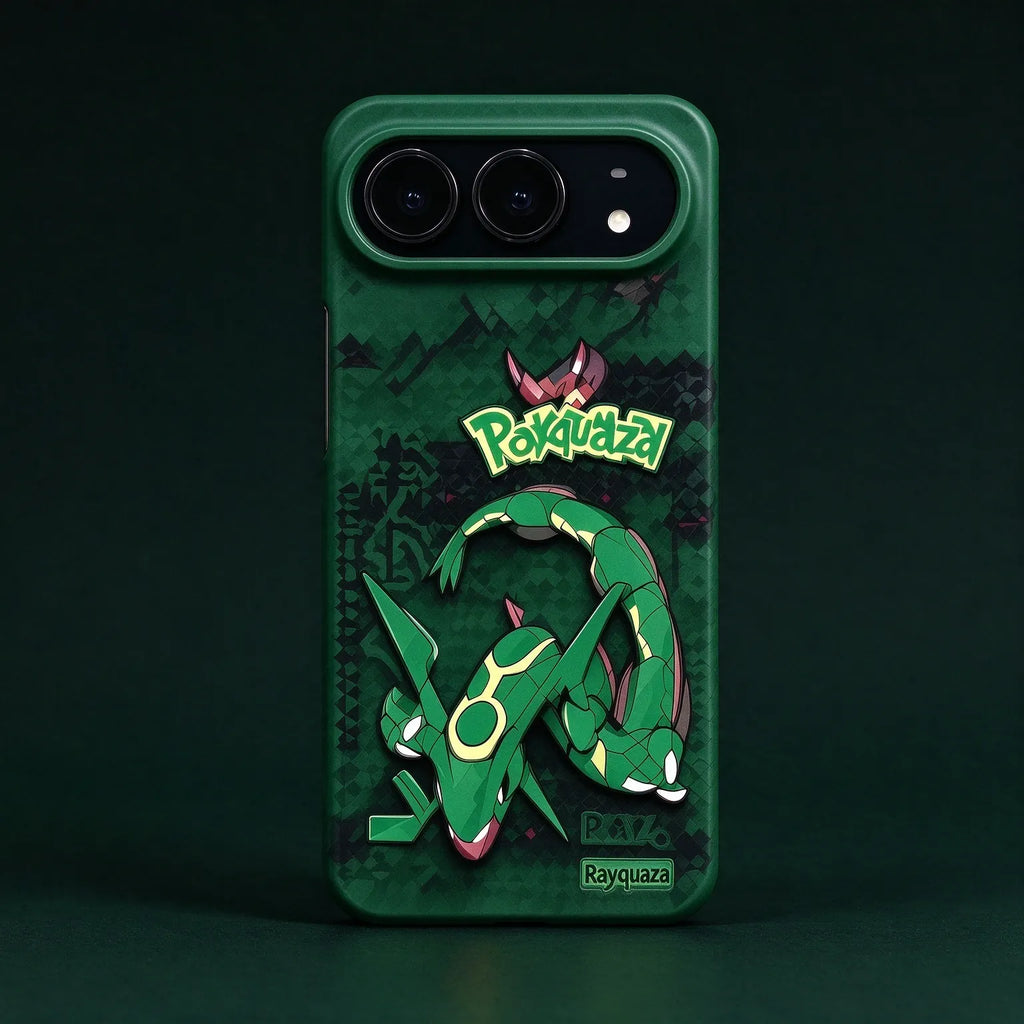 Pokemon Rayquaza Anime iPhone DUO Case Magsafe Phone Case