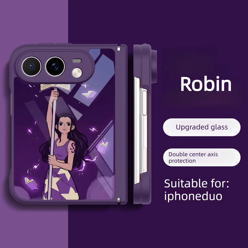 ONE PIECE Robin Apple iPhone Duo Magsafe Phone Case