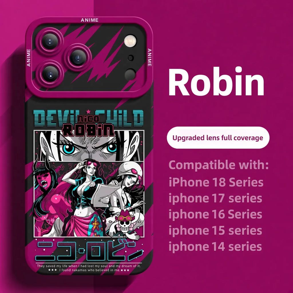 ONE PIECE Apple iPhone Anime Phone Case Silicone Protetive Case