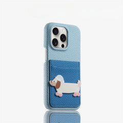 Rose Reddog Card Apple iPhone Case