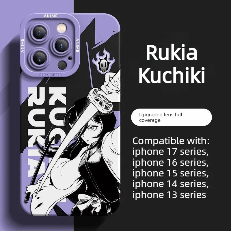 Funda de silicona para iPhone 17 de One Piece Brook Anime