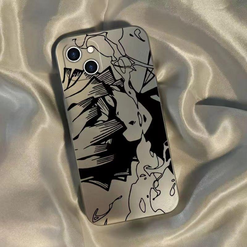Ryomen Sukuna Gojo Satoru Electroplating Color Anime Phone Case iPhone Series - HelloAnimeCases