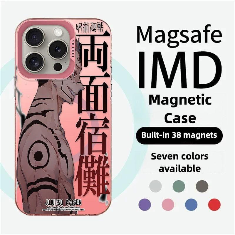 Ryomen Sukuna Magsafe Magnetic Phone Case - HelloAnimeCases