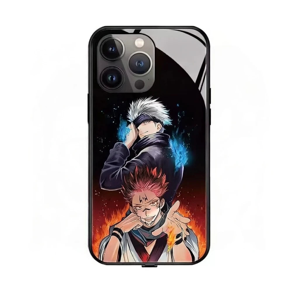 Jujutsu Kaisen Ryomen Sukuna LED Smart Glowing Phone Case Cover