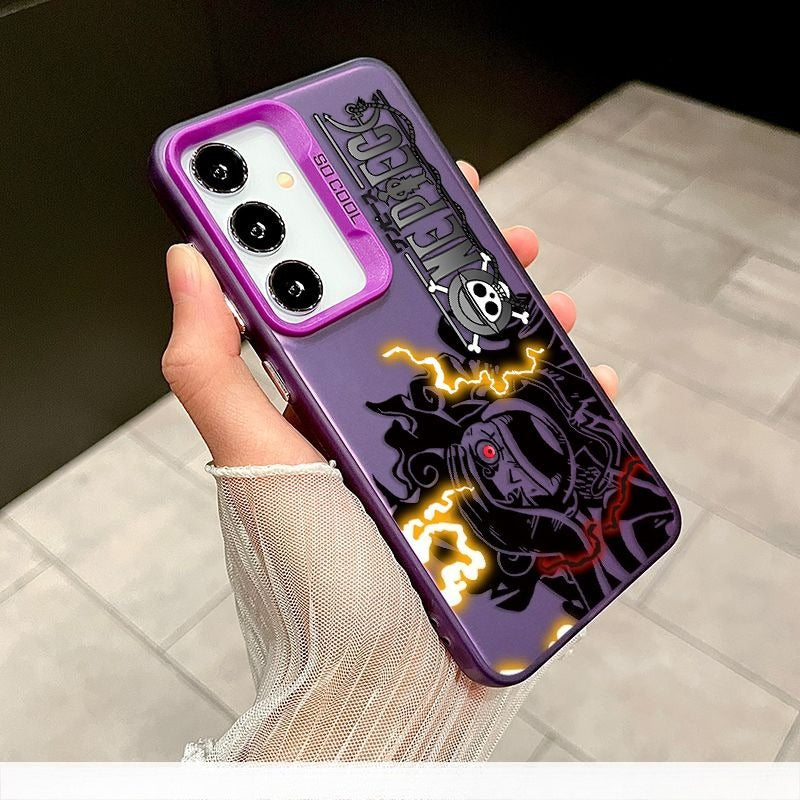 One Piece Luffy Frosted Finish Samsung Galaxy Phone Cases