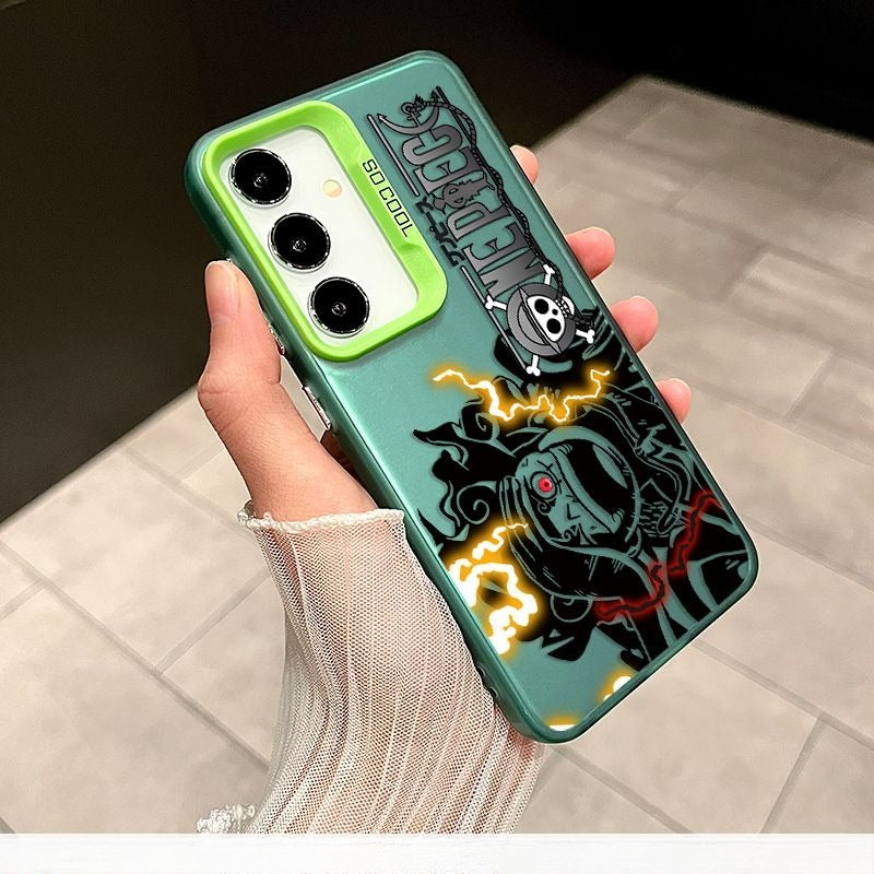 One Piece Luffy Frosted Finish Samsung Galaxy Phone Cases