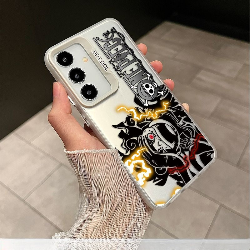 One Piece Luffy Frosted Finish Samsung Galaxy Phone Cases