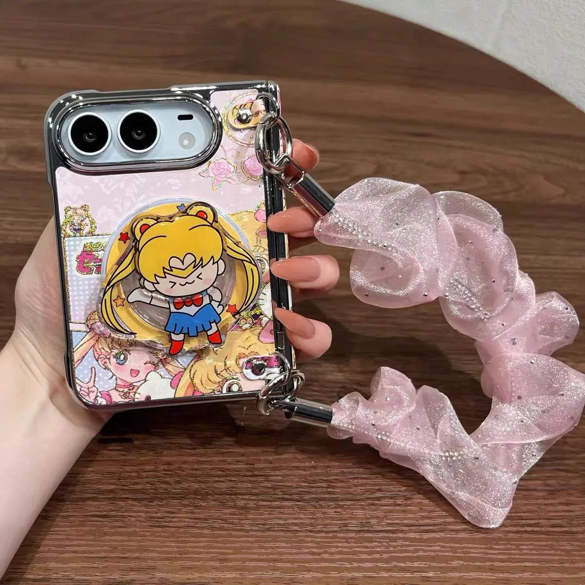 Anime Jujutsu Kaisen Satoru Gojo Funda para teléfono serie iPhone 17