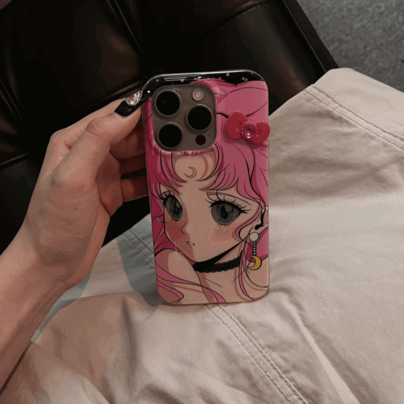 Sailor Moon Bow Anime Soft Phone Case for Apple Iphone - HelloAnimeCases