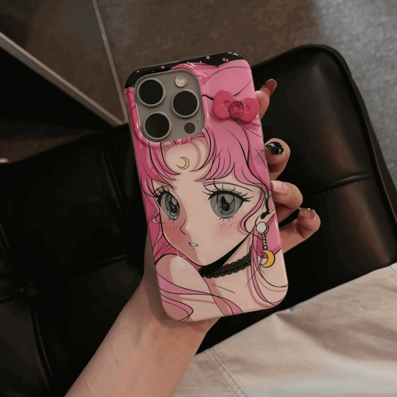 Sailor Moon Bow Anime Soft Phone Case for Apple Iphone - HelloAnimeCases