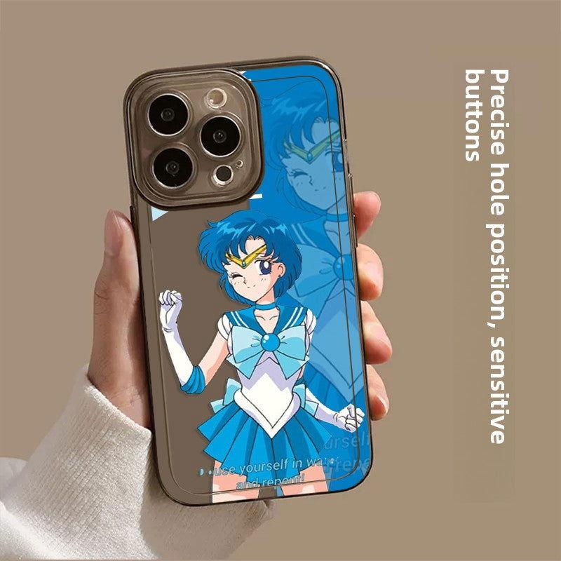Sailor Moon Clear Anime Phone Case iPhone for Besties - HelloAnimeCases