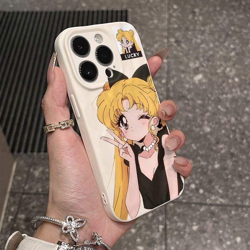 Funda para teléfono Sailor Moon | Silicona suave