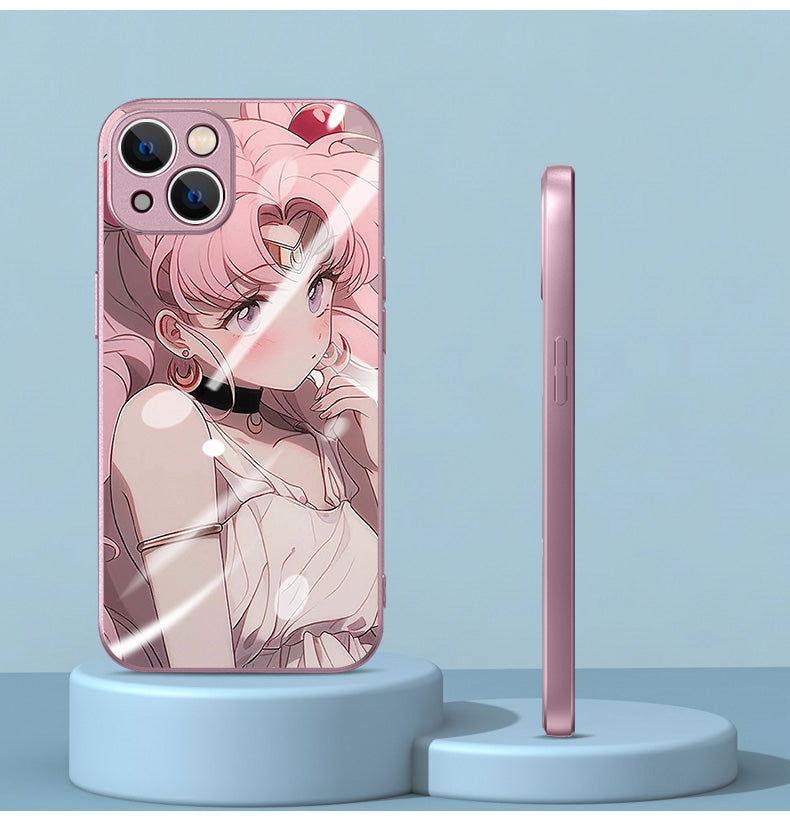 Sailor Moon Rose Pink Phone Case - HelloAnimeCases