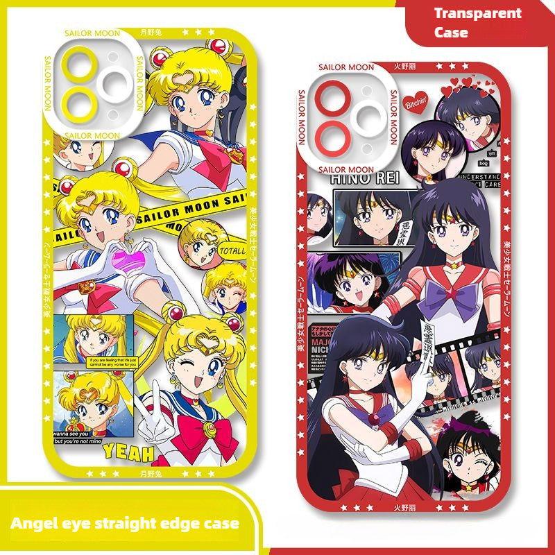 Sailor Moon Tsukino Usagi Sailor Mars phone case for Apple - HelloAnimeCases