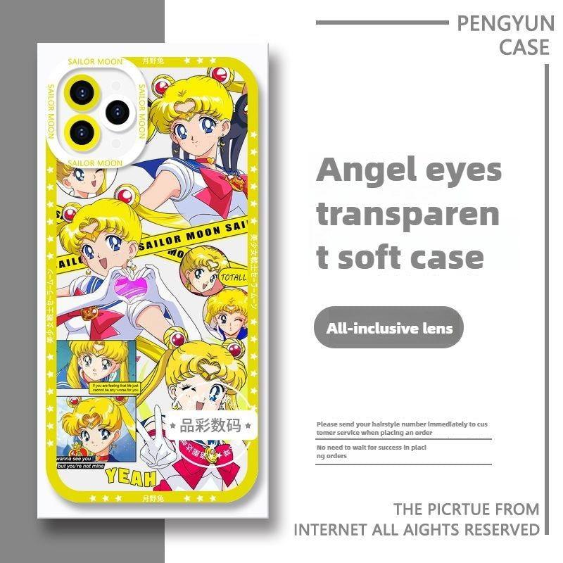 Sailor Moon Tsukino Usagi Sailor Mars phone case for Apple - HelloAnimeCases