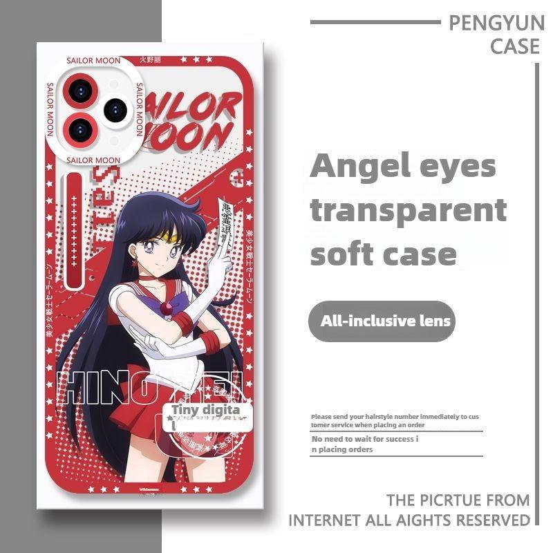 Sailor Moon Tsukino Usagi Sailor Mars phone case for Apple - HelloAnimeCases