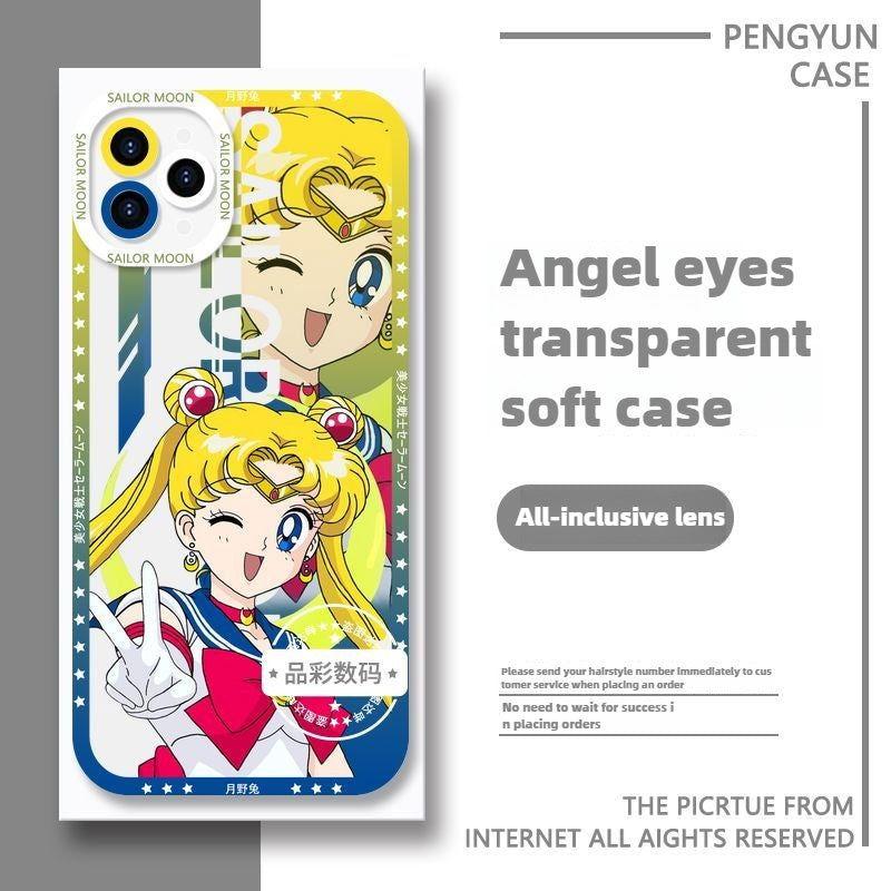 Sailor Moon Tsukino Usagi Sailor Mars phone case for Apple - HelloAnimeCases