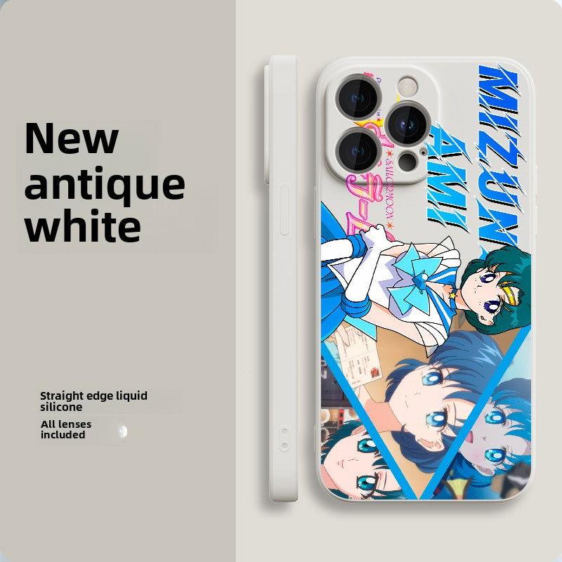 Sailor Moon silicone anime phone case for Apple iPhone 16 Series - HelloAnimeCases