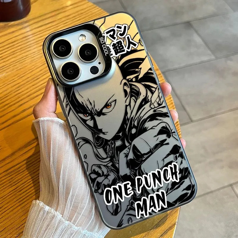 One Punch Man Saitama iPhone 17 Anime Phone Case Hard Case