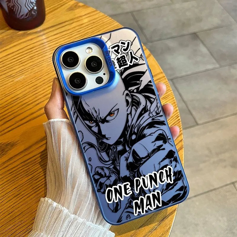 One Punch Man Saitama iPhone 17 Anime Phone Case Hard Case