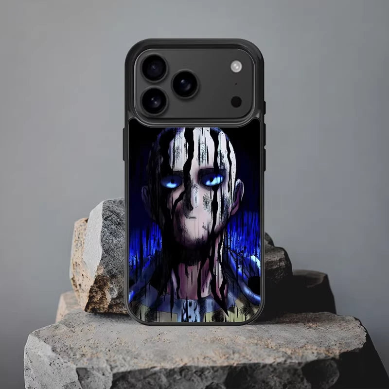 One Punch Man Saitama Glass Phone Case