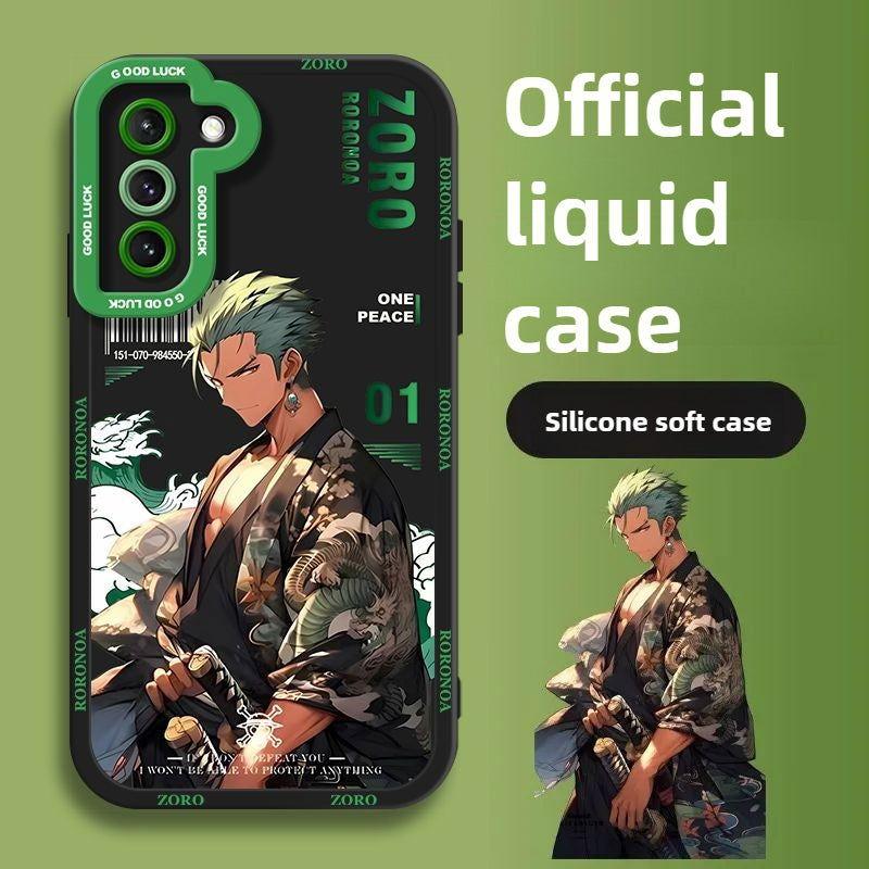 Samsung Galaxy Green Zoro Case - HelloAnimeCases