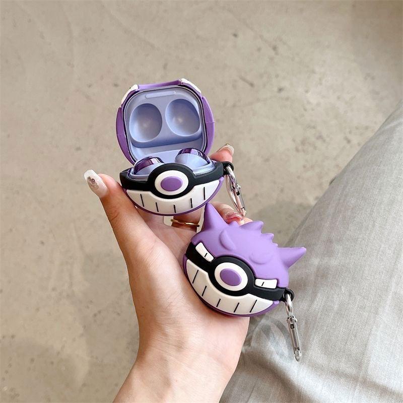 Samsung Gengar Earbuds Case with Keychain Loop - HelloAnimeCases