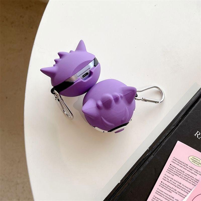 Samsung Gengar Earbuds Case with Keychain Loop - HelloAnimeCases