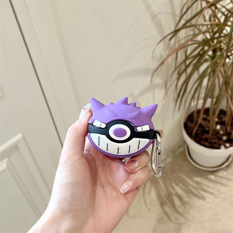 Samsung Gengar Earbuds Case with Keychain Loop - HelloAnimeCases