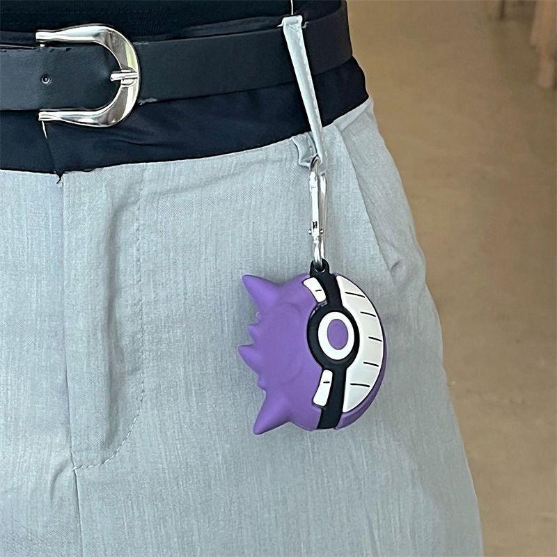 Samsung Gengar Earbuds Case with Keychain Loop - HelloAnimeCases